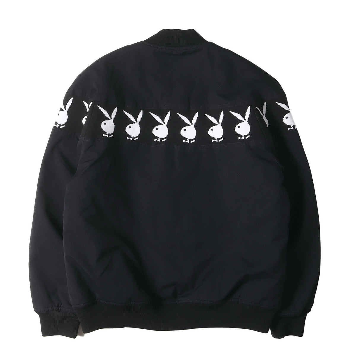 ×PLAYBOY カップショルダー 裏地キルティング クルージャケット(Crew Jacket)