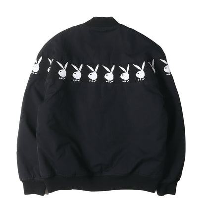 ×PLAYBOY カップショルダー 裏地キルティング クルージャケット(Crew Jacket)