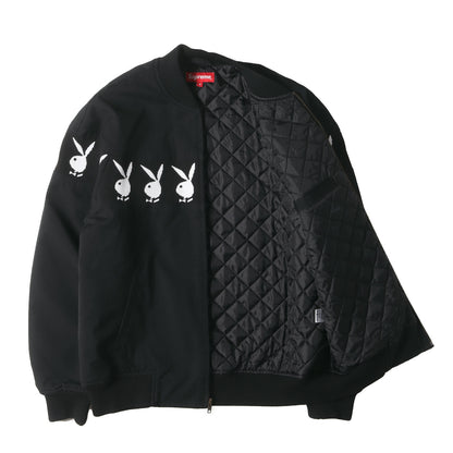Supreme (シュプリーム) ×PLAYBOY カップショルダー 裏地キルティング 
