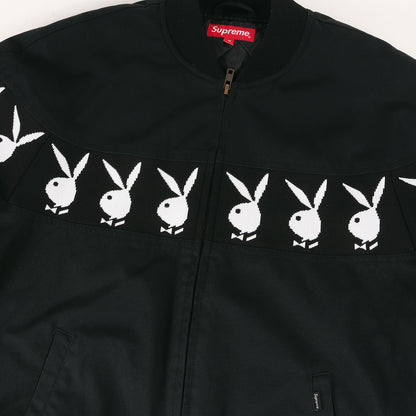 ×PLAYBOY カップショルダー 裏地キルティング クルージャケット(Crew Jacket)