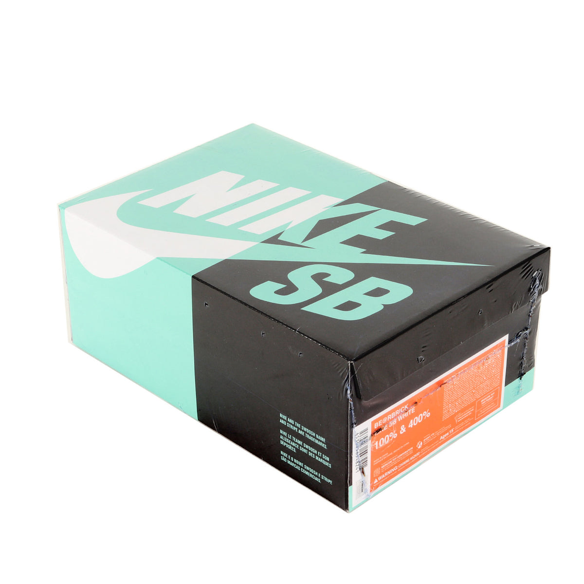2018年モデル BE@RBRICK ×NIKE SB WHITE 100％ & 400％
