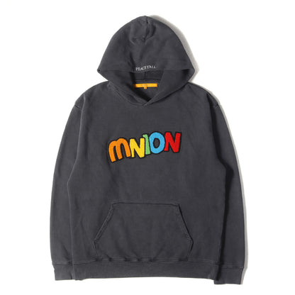 22AW 大阪オープン記念 ×MIN-NANO ヴィンテージ加工 スウェット パーカー(FRONTMAN HOODIE)