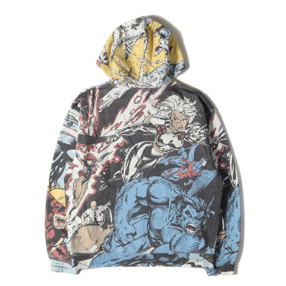 23SS ×MARVEL X-MEN 全面グラフィック スウェット パーカー(Battle Hoodie)