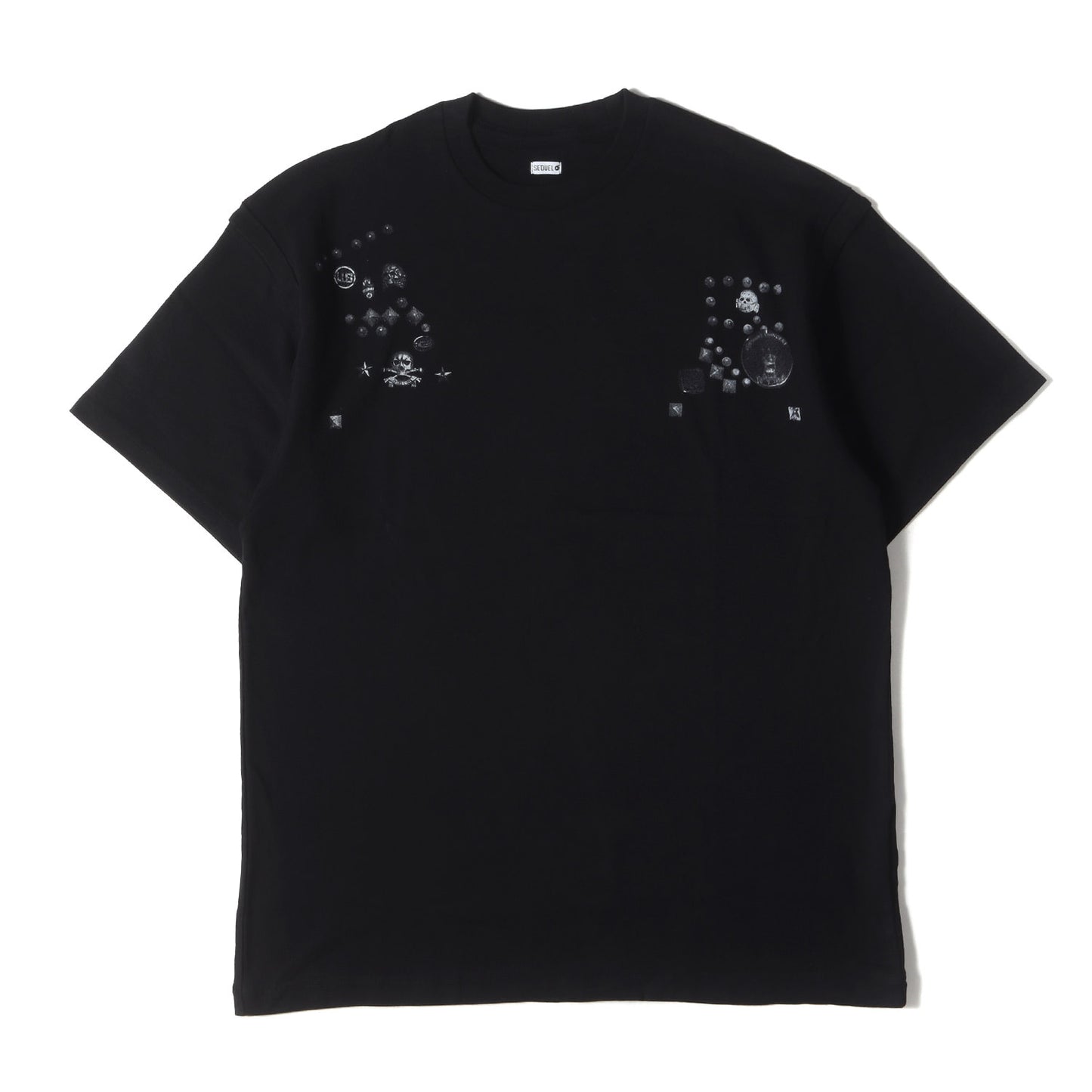 23SS スタッズ 転写プリント Tシャツ(T-SHIRT)