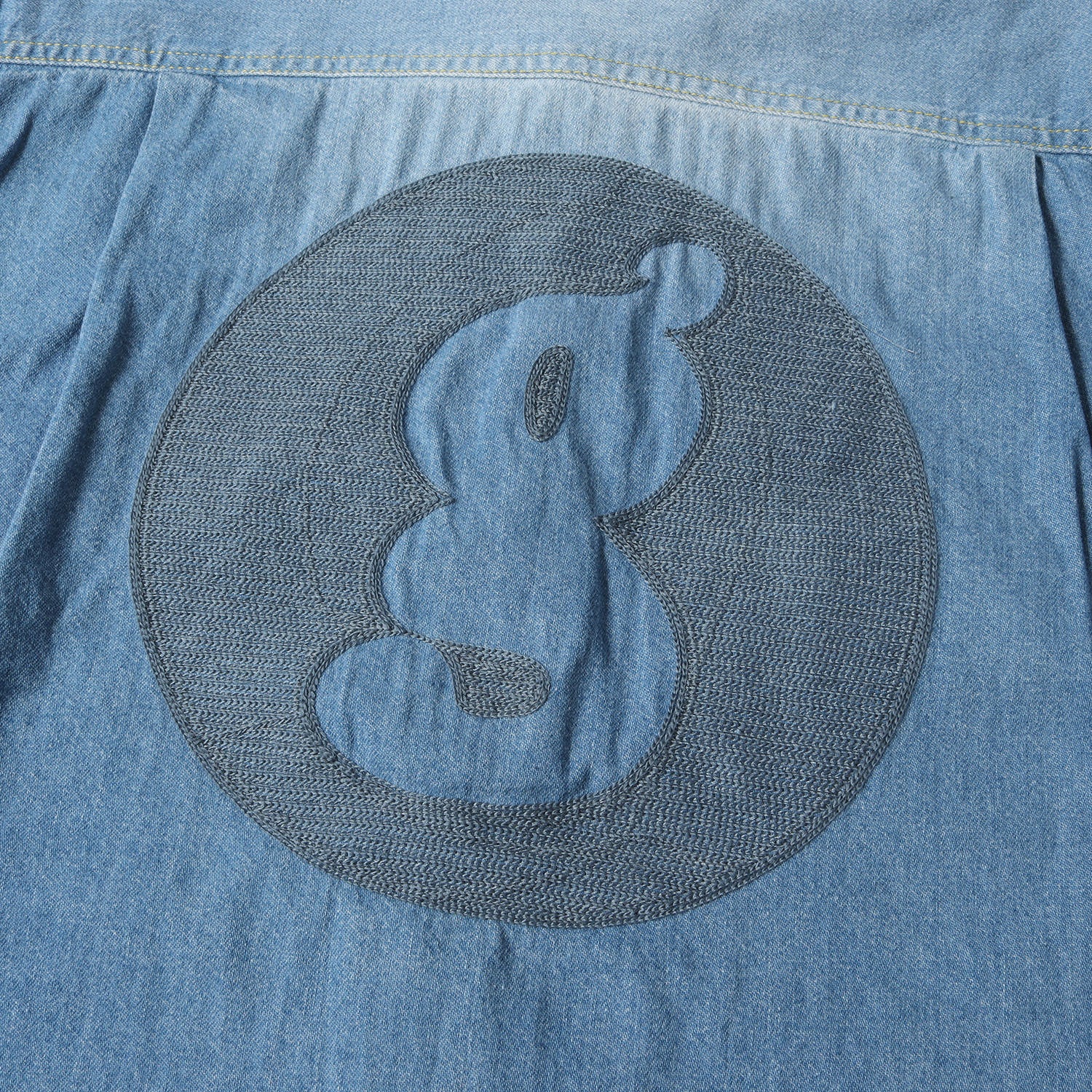 GOOD ENOUGH (グッドイナフ) グラムg刺繍 2ndタイプ デニム シャツ
