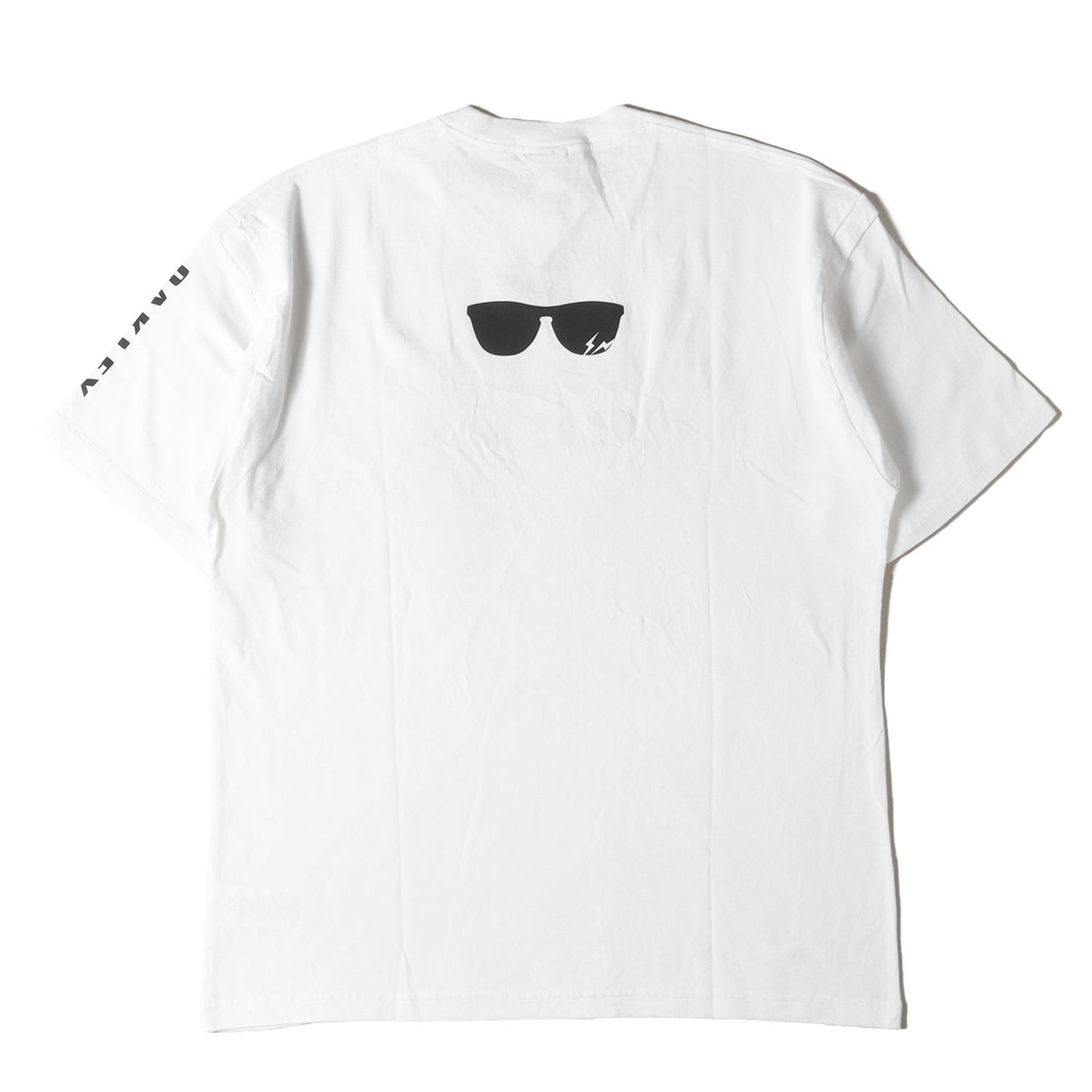 ×fragment design ブランドロゴ クルーネック Tシャツ