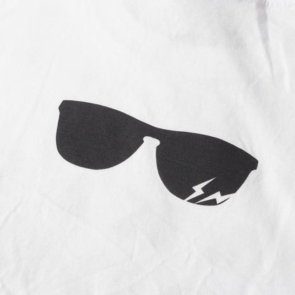 ×fragment design ブランドロゴ クルーネック Tシャツ