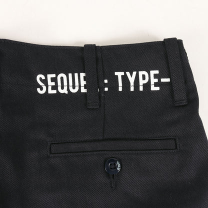 21SS サイド パイピング ワーク チノパンツ(CHINO PANTS TYPE-C)