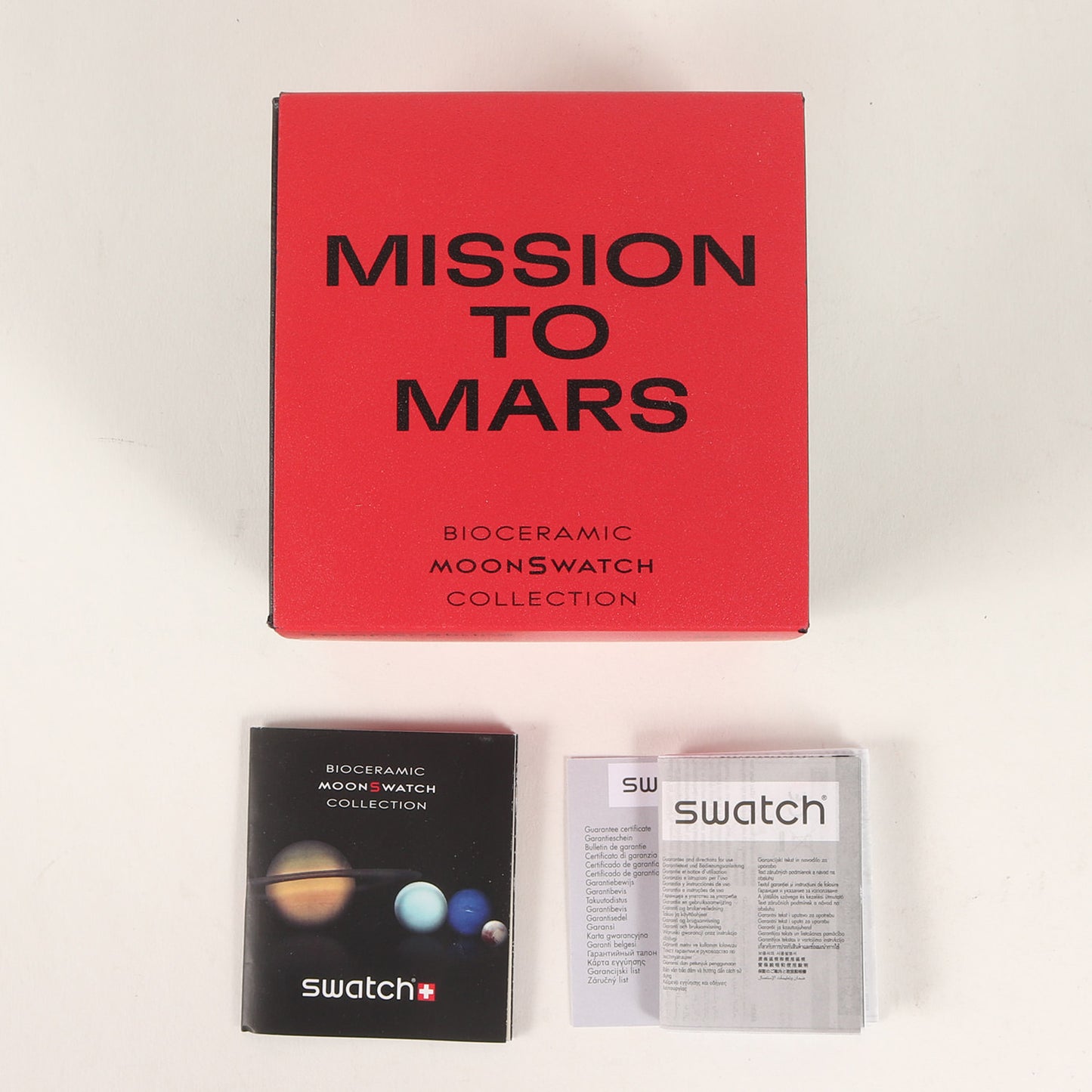 ×Swatch MISSION TO THE MARS 腕時計 / ウォッチ(SO33R100)