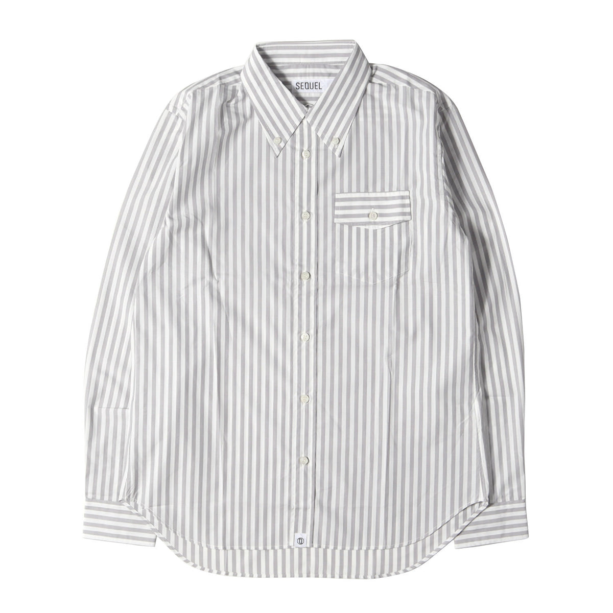 20AW ストライプ ボタンダウンシャツ(SHIRT)