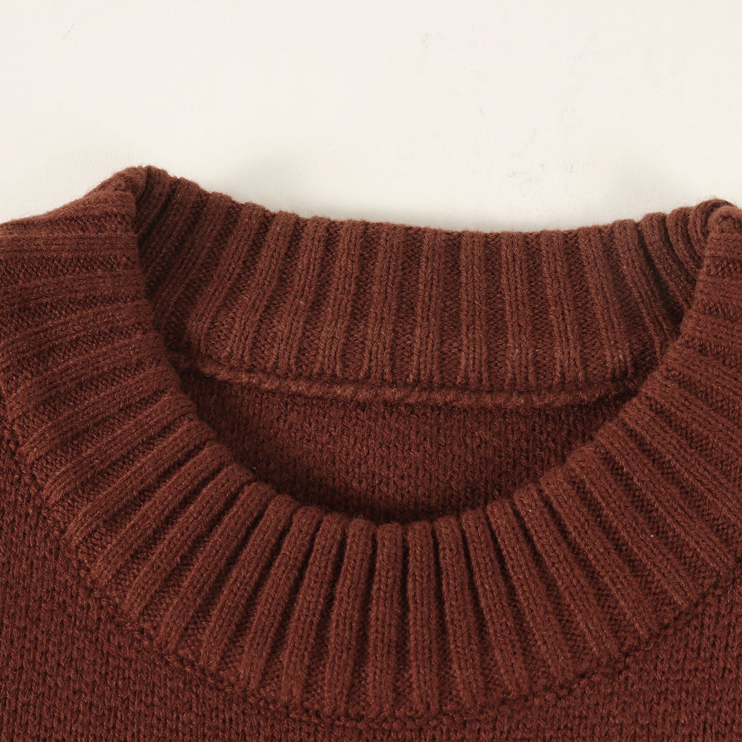 オーバーサイズ ポケット付き ニット セーター