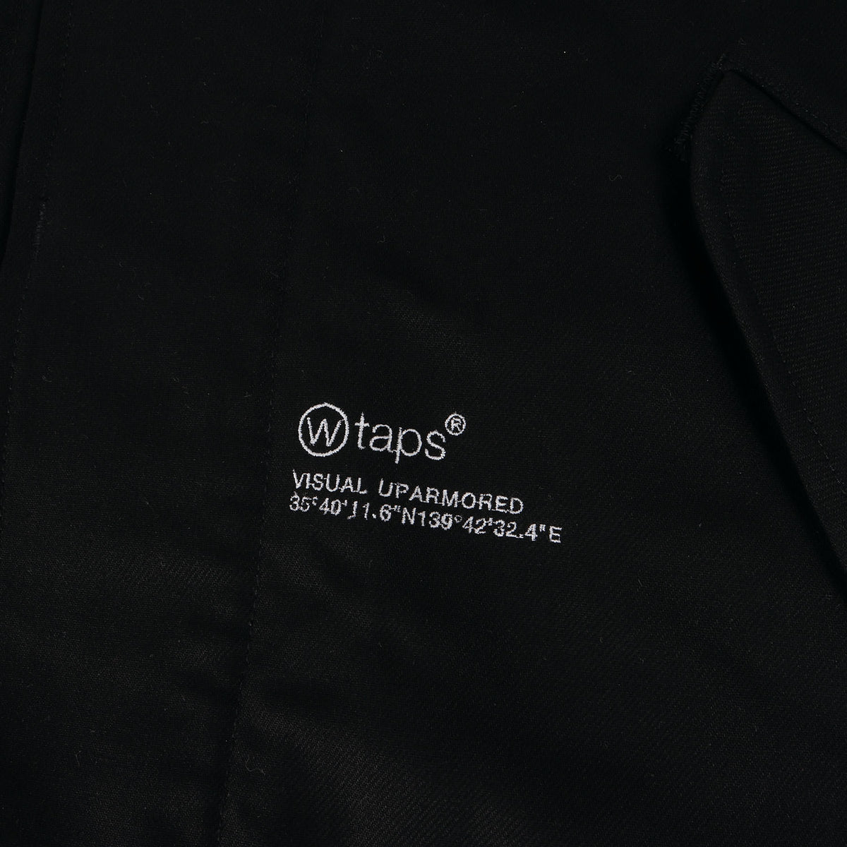 24AW クロスボーン フィッシュテール スモック コート(SMOCK / COAT / COTTON. SERGE)
