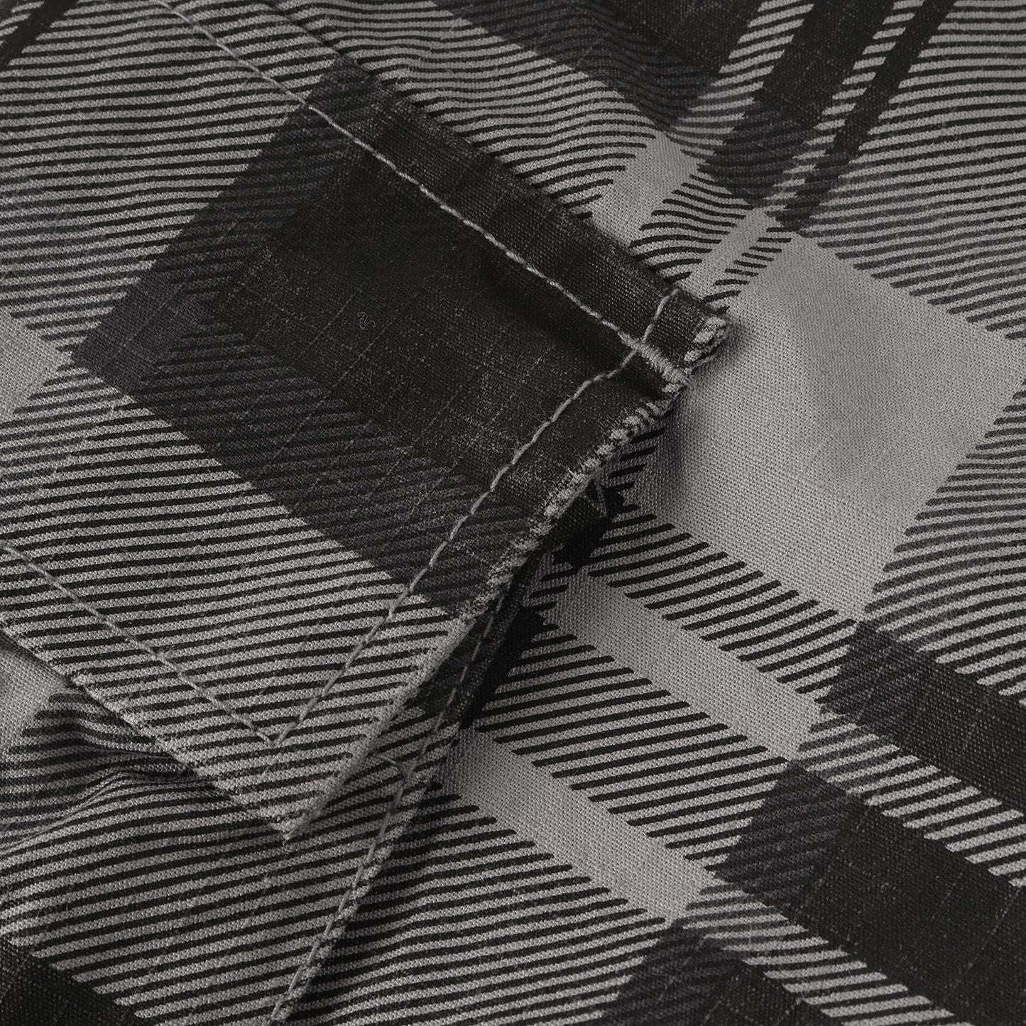 チェック ミリタリー カーゴショーツ