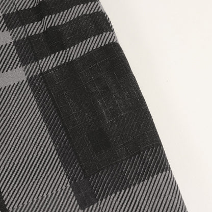 チェック ミリタリー カーゴショーツ