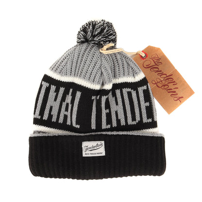 ブランドロゴ ボンボン ニット ビーニー(TDL BEANIE)