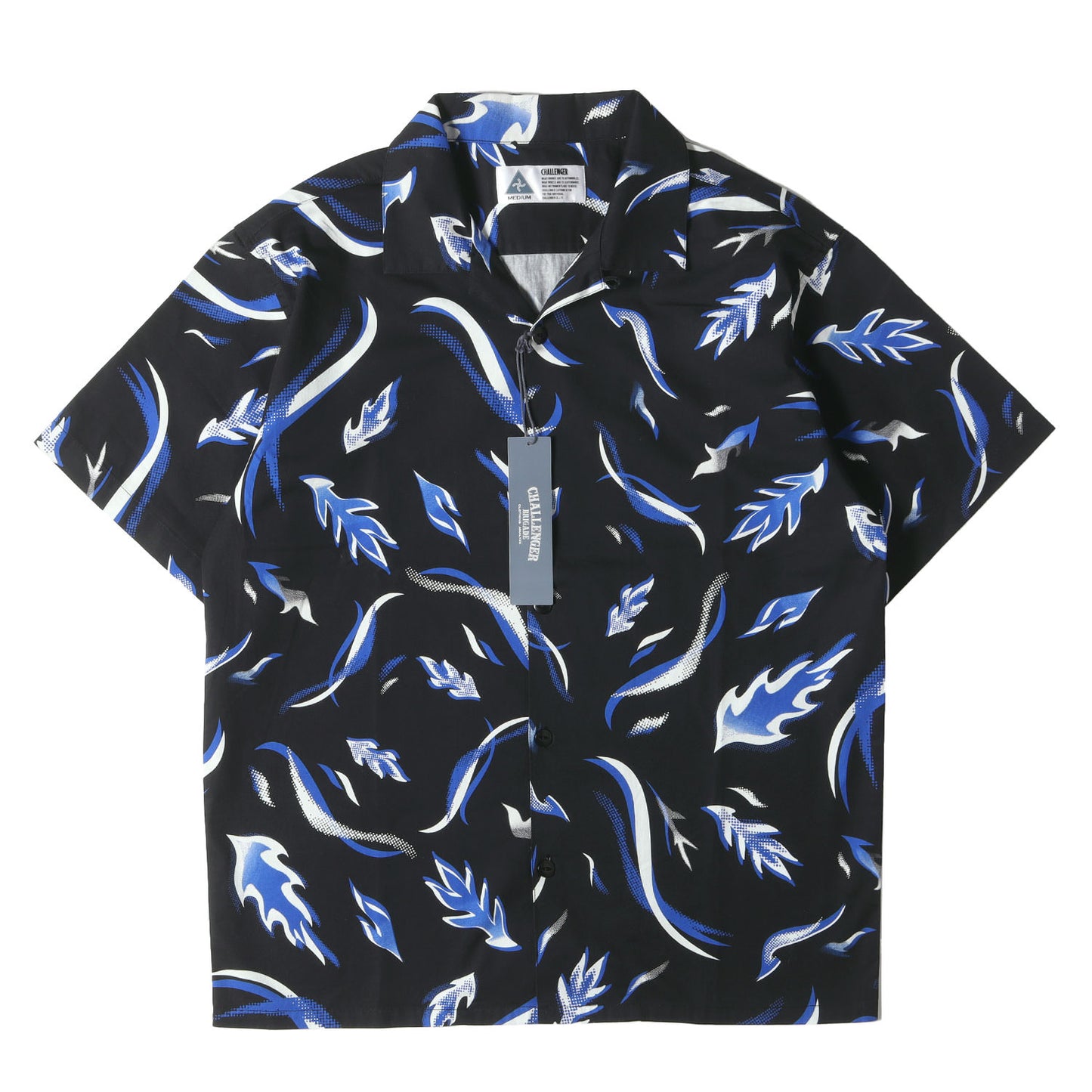 22SS ファイヤーリーフ オープンカラー 半袖シャツ(S/S FIRE LEAF SHIRT)