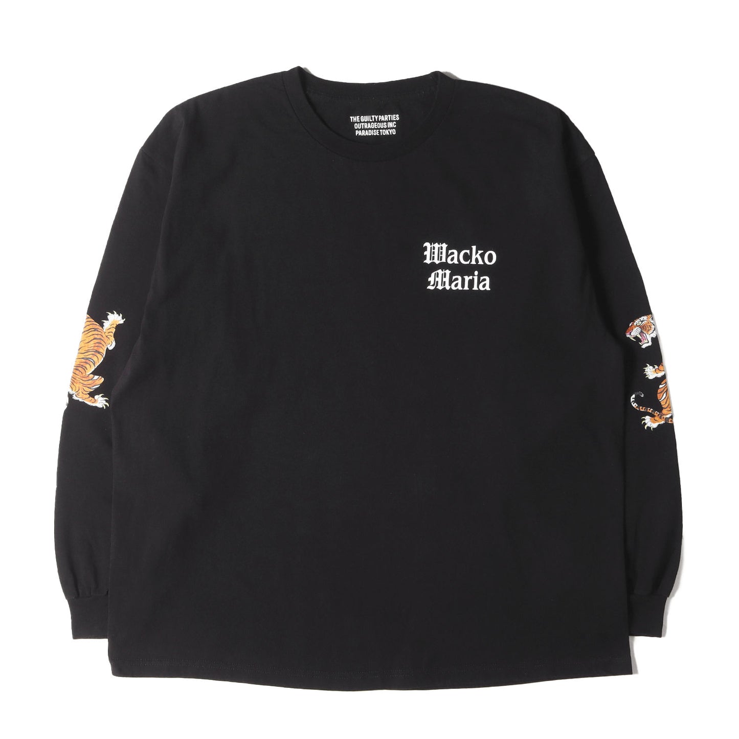 23SS ×TIM LEHI 虎プリント ロングスリーブ Tシャツ(CREW NECK LONG SLEEVE T-SHIRT)
