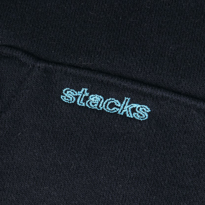×STACKS グラフィックプリント ヘビー スウェット パーカー