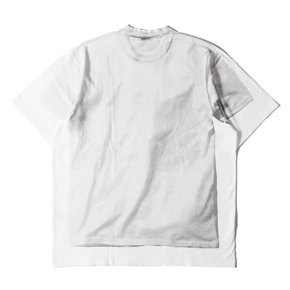 24SS ×MM6 Maison Margiela BOXロゴ 転写プリント Tシャツ(Box Logo Tee)