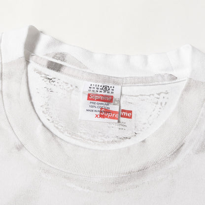 24SS ×MM6 Maison Margiela BOXロゴ 転写プリント Tシャツ(Box Logo Tee)