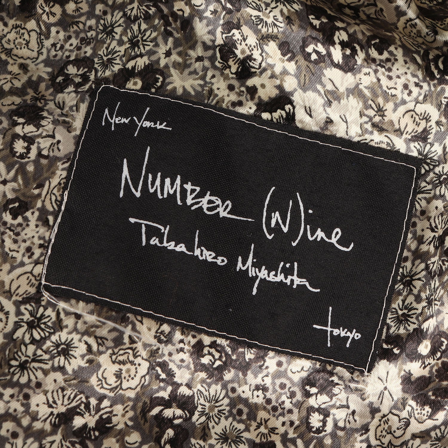 number (n)ine ベルベットジャケット ナンバーナイン 【公式通販】