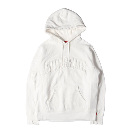 シェニール アーチロゴ スウェットパーカー(Patent Chenille Arc Logo Hooded Sweatshirt)