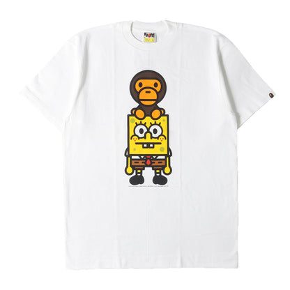 00s ×Sponge Bob スポンジボブ・スクエアパンツ&ベビーマイロ Tシャツ(デッドストック)