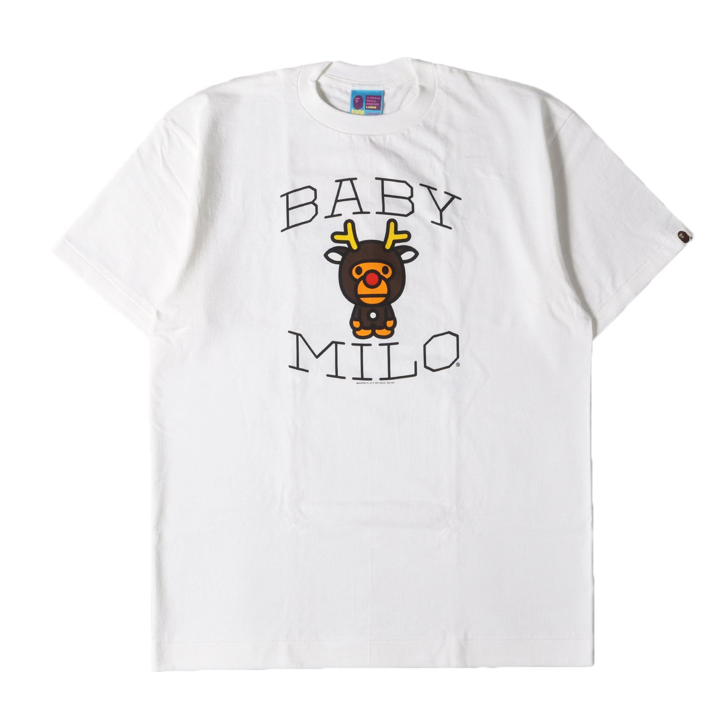 00s クリスマスモデル トナカイ ベビーマイロ Tシャツ(デッドストック)