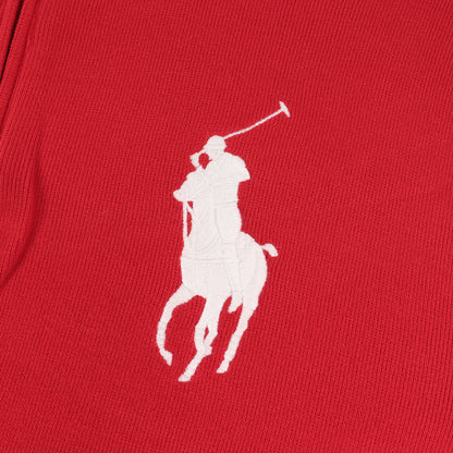 ビッグポニー ハーフジップ スウェット