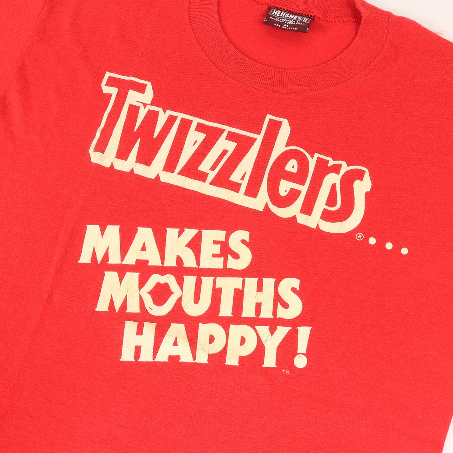 80s 企業物 HERSHEYS プリント Tシャツ(USA製)
