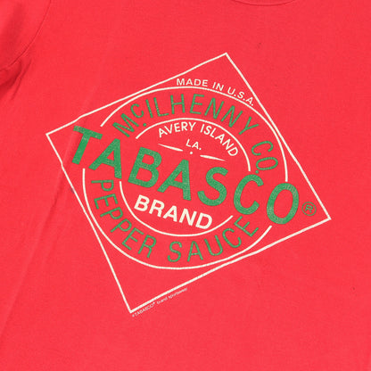 80s 企業物 TABASCO Tシャツ(Hanesボディ / USA製)