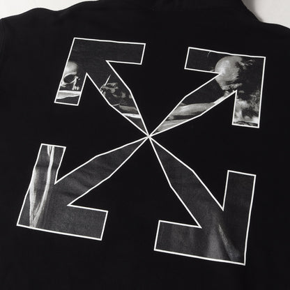 21SS 絵画アローマーク オーバーサイズ スウェットパーカー(CARAVAGGIO ARROW OVER HOODIE)