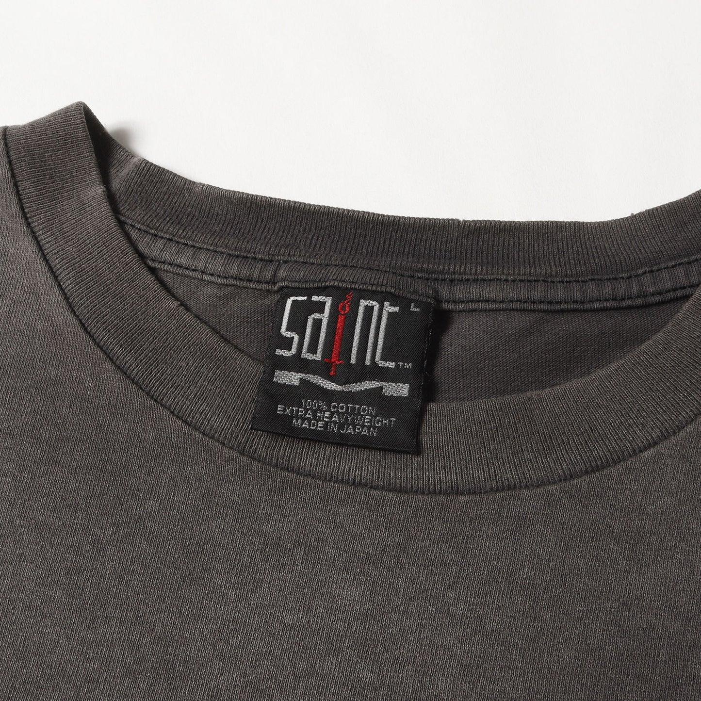 24SS ヴィンテージ加工 カラフルロゴ Tシャツ(SS TEE / COLOFUL SAINT)