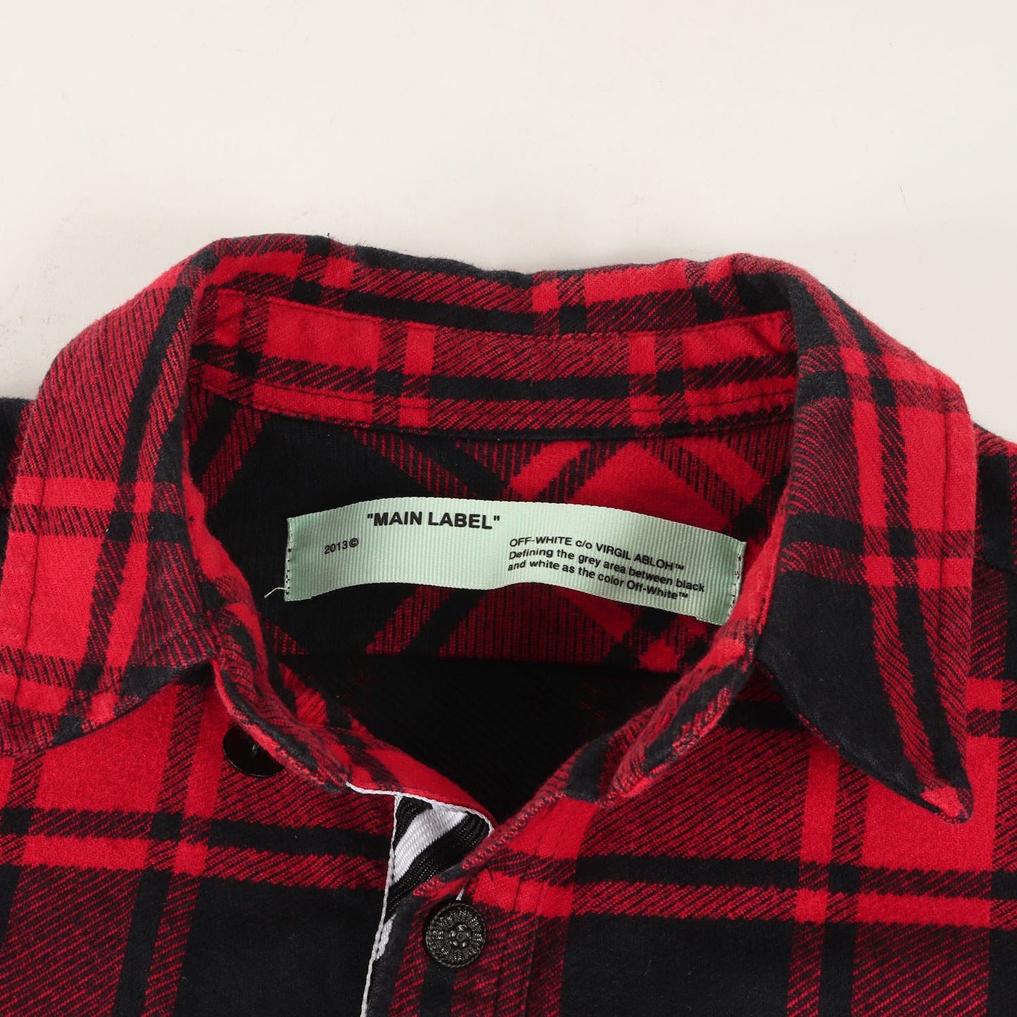 バックロゴ ヘビーウェイト チェック フランネルシャツ(QUOTE FLANNEL SHIRT)