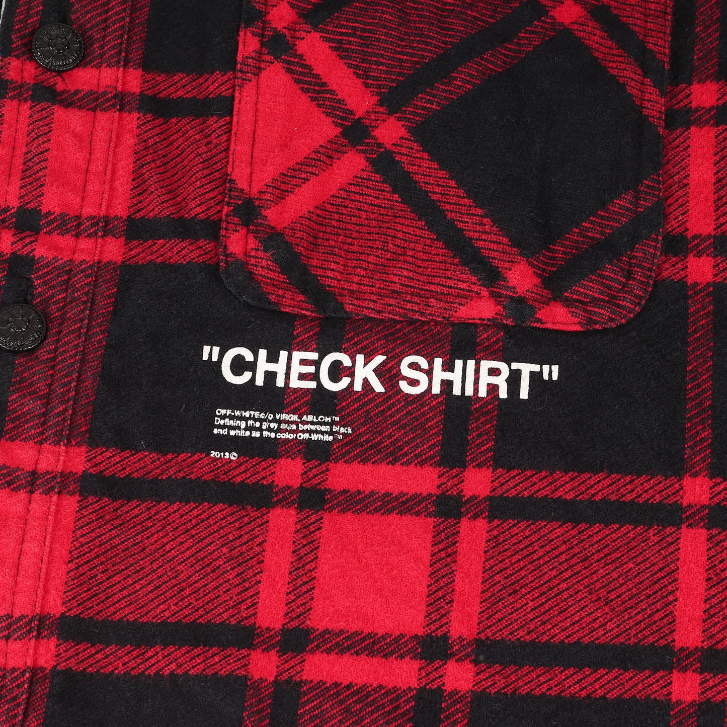 バックロゴ ヘビーウェイト チェック フランネルシャツ(QUOTE FLANNEL SHIRT)