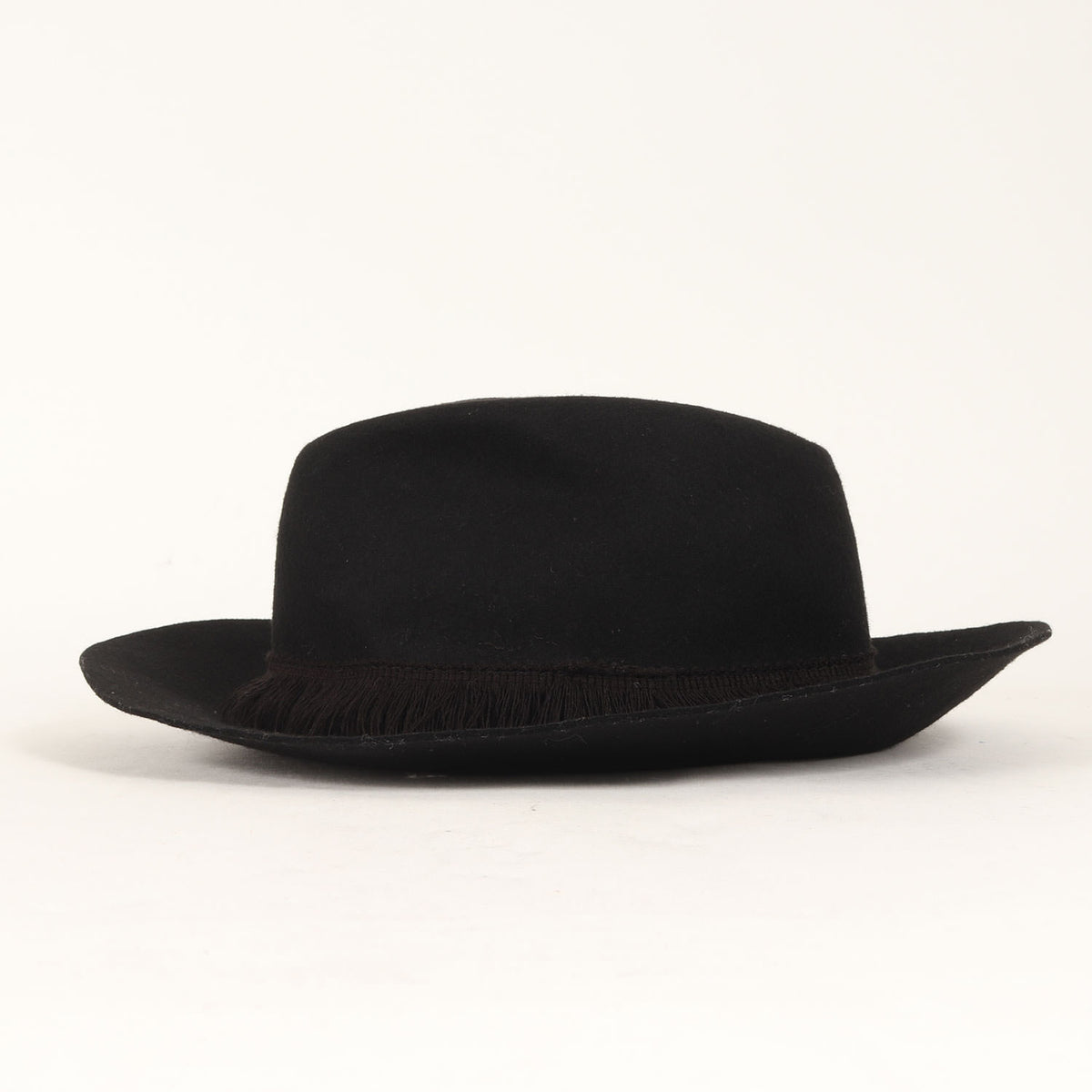 ×THE H.W.DOG&CO フリンジバンド ウール 中折れハット