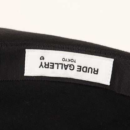 ×THE H.W.DOG&CO フリンジバンド ウール 中折れハット