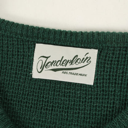 プレーン Vネック ウールニット セーター(T-SWEATER V)