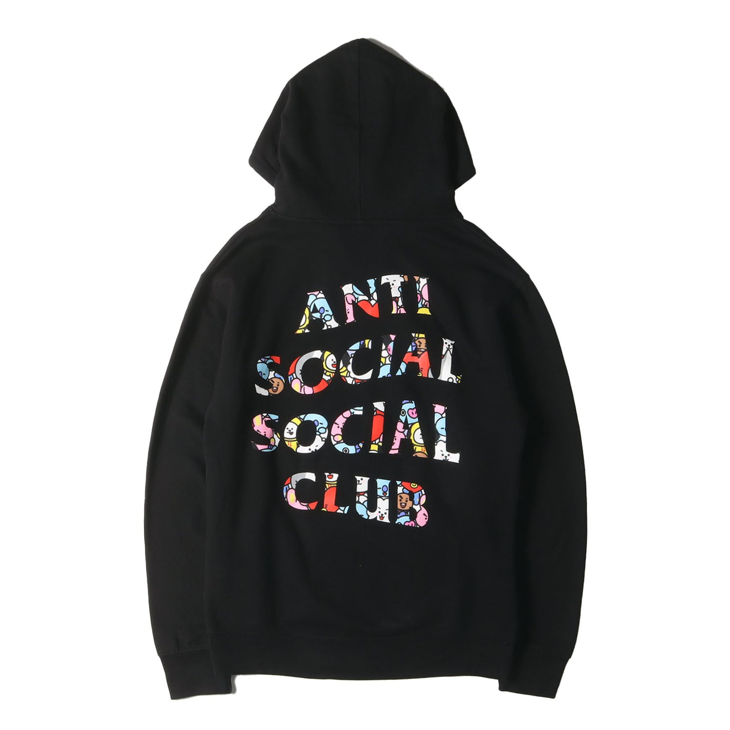 ×BT21 / BTS(防弾少年団) キャラクター柄 ブランドロゴ スウェット パーカー