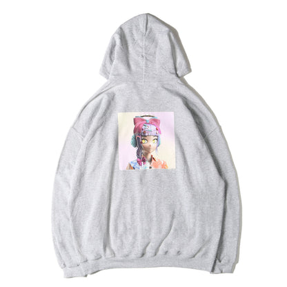 村上隆 ×CLONE X グラフィック スウェットパーカー