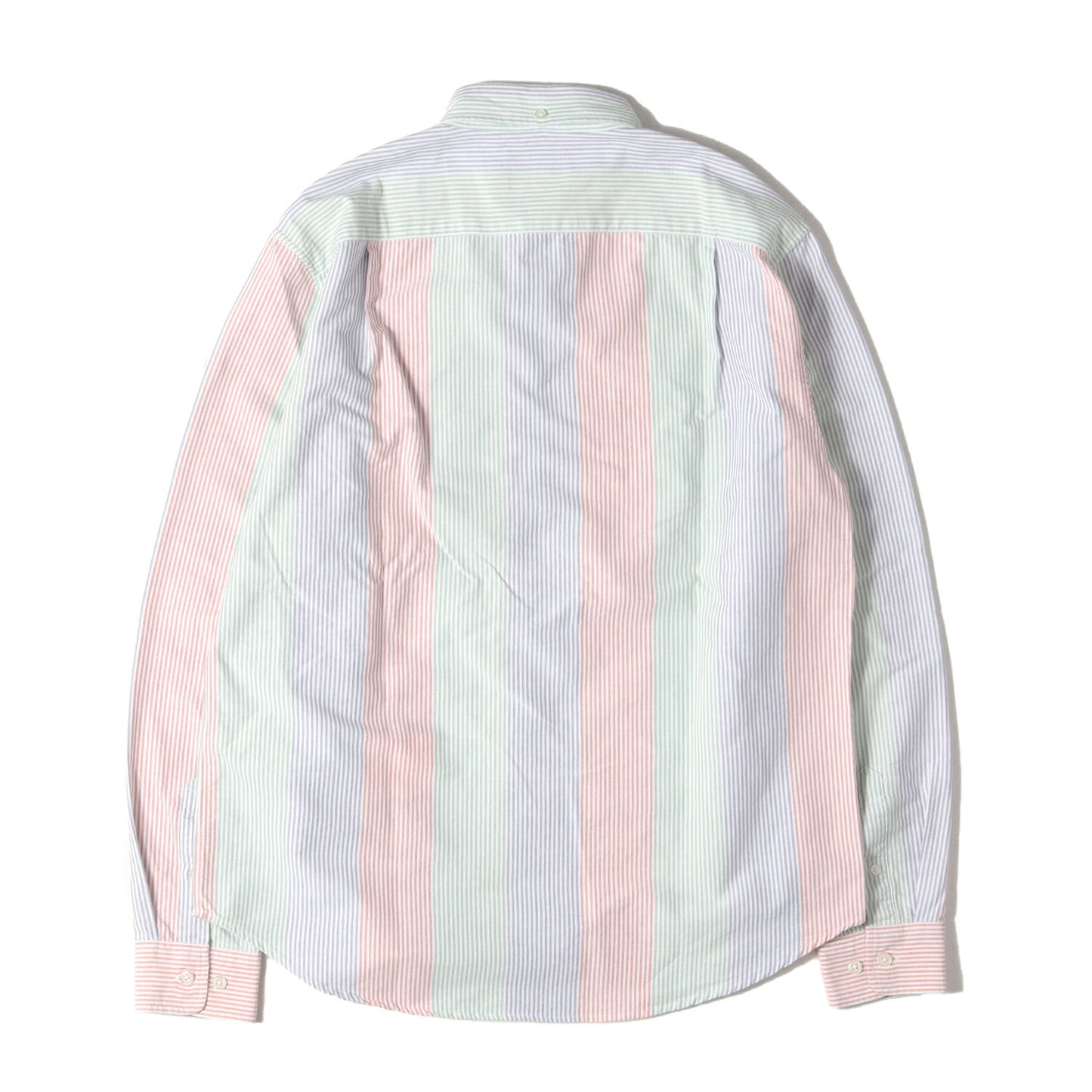 20SS マルチカラー ストライプ オックスフォード ボタンダウンシャツ(Oxford Shirt)