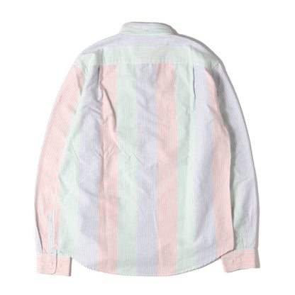 20SS マルチカラー ストライプ オックスフォード ボタンダウンシャツ(Oxford Shirt)
