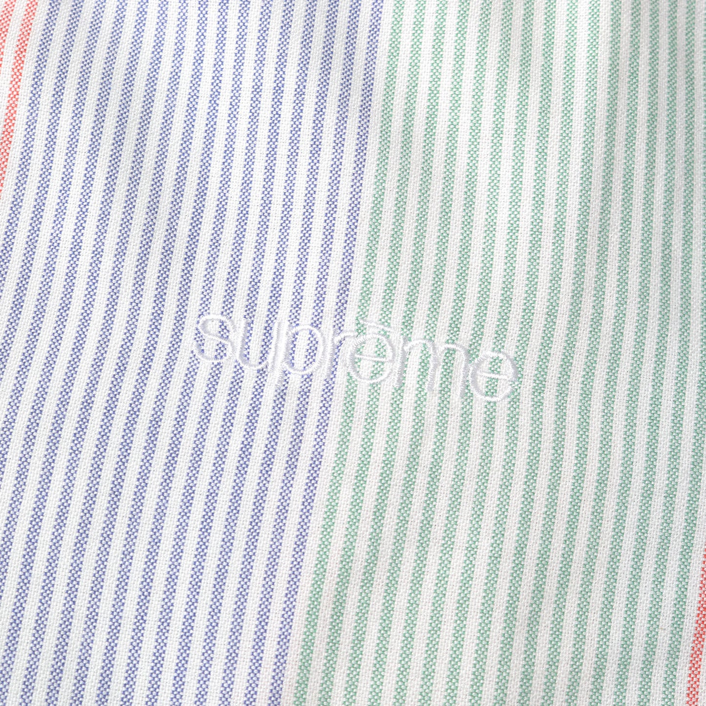 20SS マルチカラー ストライプ オックスフォード ボタンダウンシャツ(Oxford Shirt)