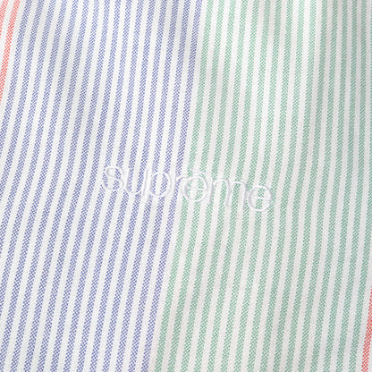 20SS マルチカラー ストライプ オックスフォード ボタンダウンシャツ(Oxford Shirt)