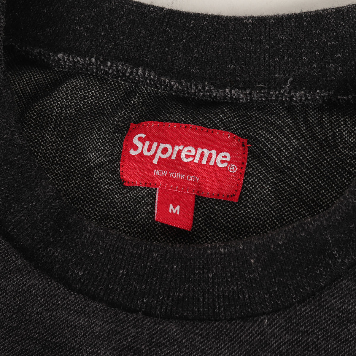 Supreme (シュプリーム) ジャガードロゴ柄 クルーネック スウェット 