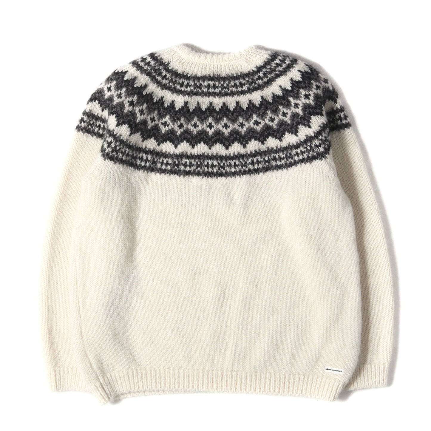 23AW ノルディック モヘヤ ニットセーター(MOHAIR NORDIC CREWNECK KNIT)
