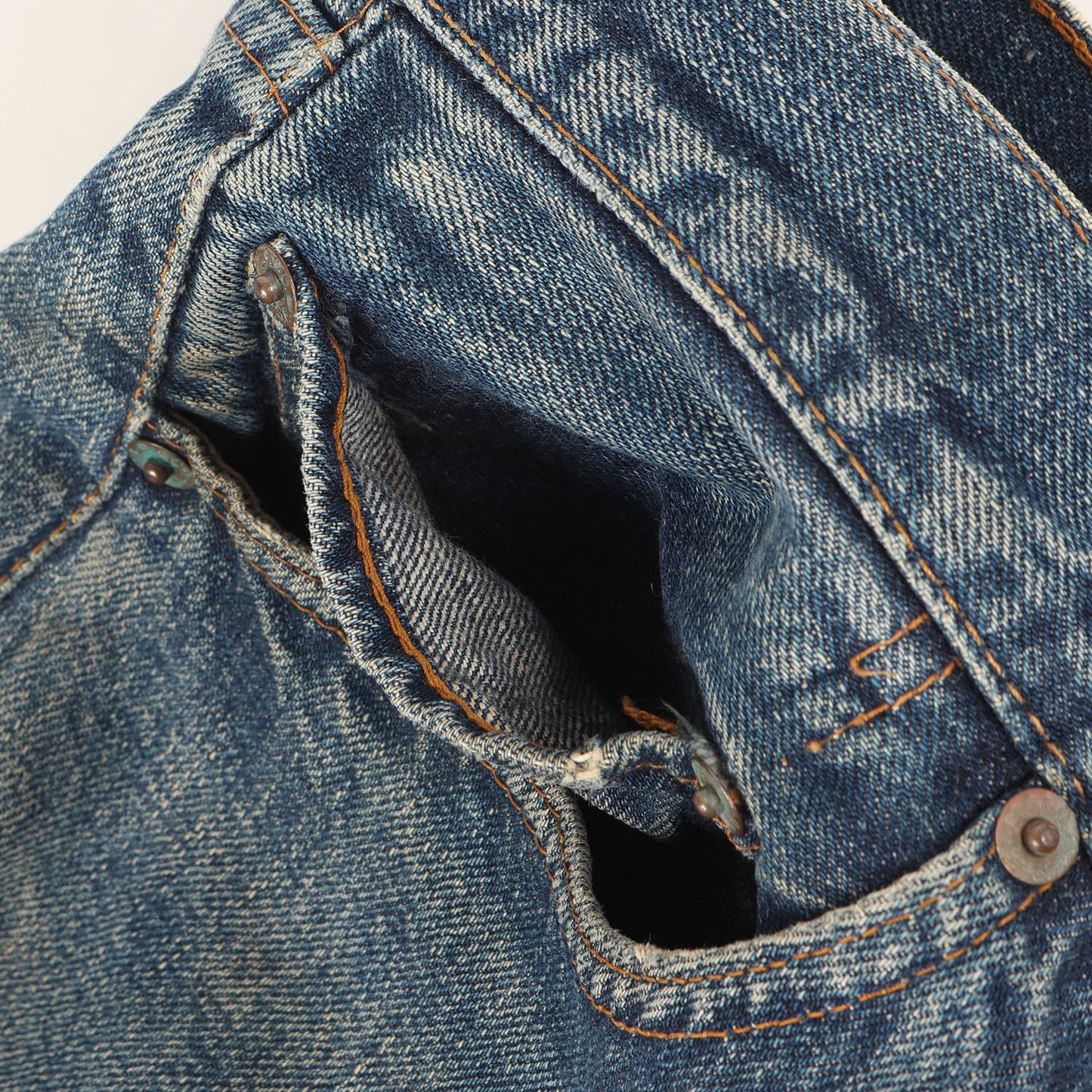 [希少 ビッグサイズ] 70s 501 66前期 Big E デニムパンツ