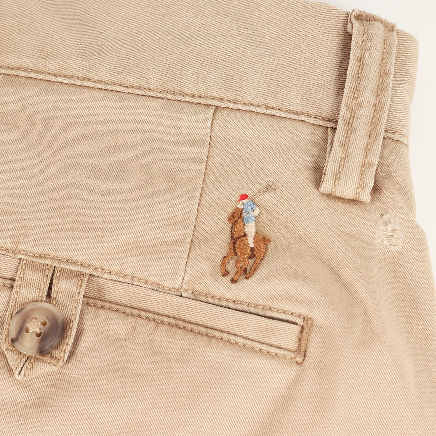 20AW ダメージリペア加工 ストレッチ チノパンツ(STRETCH STRAIGHT FIT)