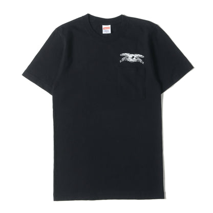 ×ANTIHERO イーグルロゴ ポケット Tシャツ(Pocket Tee)