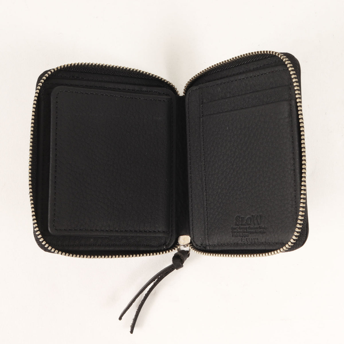 レザー ラウンドジップ コンパクトウォレット / 財布(herbie mini round wallet)